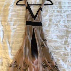 Classic Karen Millen Dress UK8 Black boderie JB006 main image 0